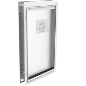 Hakuna Pets Deluxe Aluminium Pet Door - Flexible Flap with Magnetic Closure